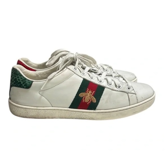 Gucci Ace Bee Sneakers Size 37 - Picture 1 of 12